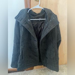 Small gray Hurley peacoat